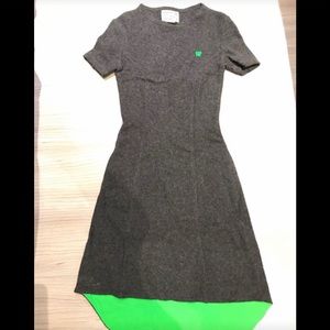 Vintage wool dress W&LT Walter van Bieremdonck